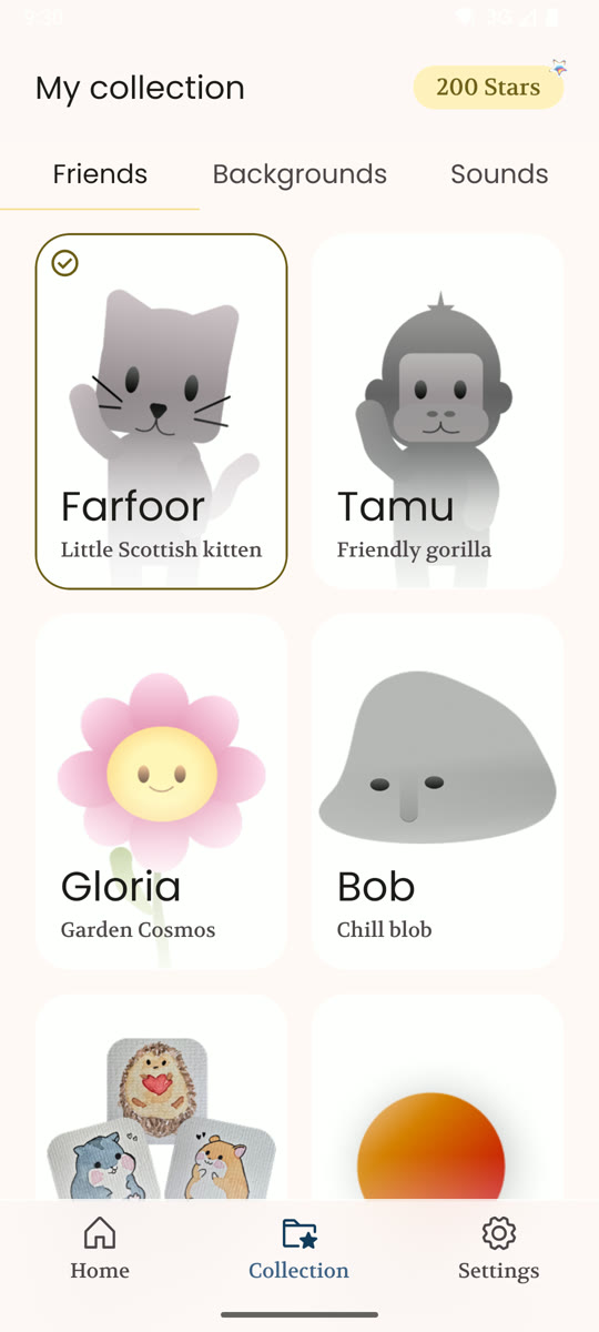 Characters to unlock in the Collection
